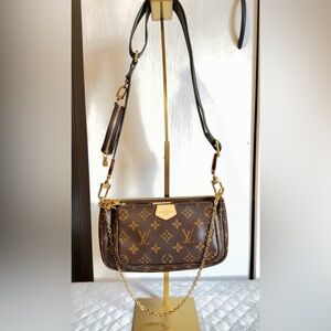 Louis Vuitton Crossbody Bags MULTI POCHETTE Canvas Crossbody Bag